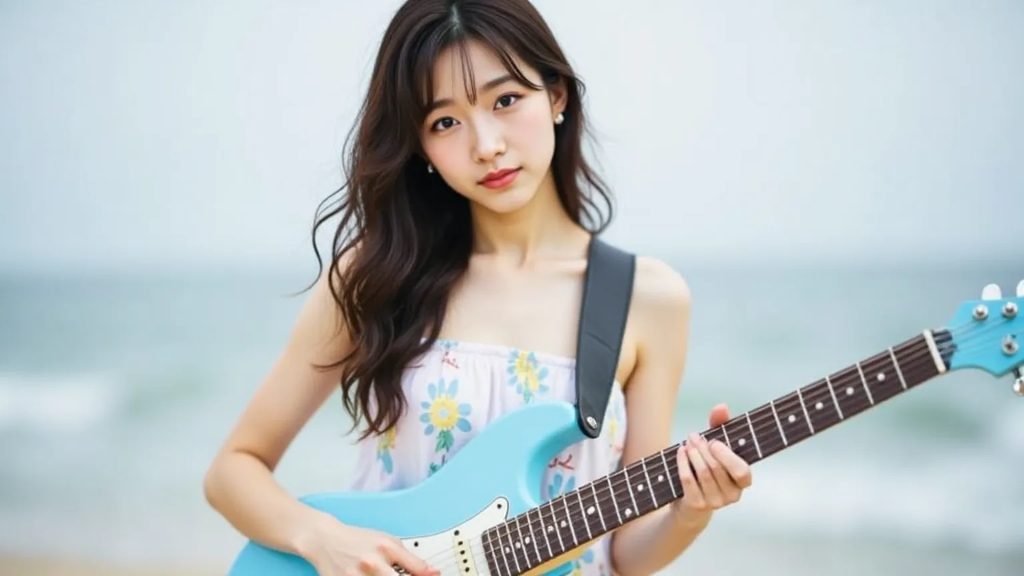 Natsumi with Guitar
