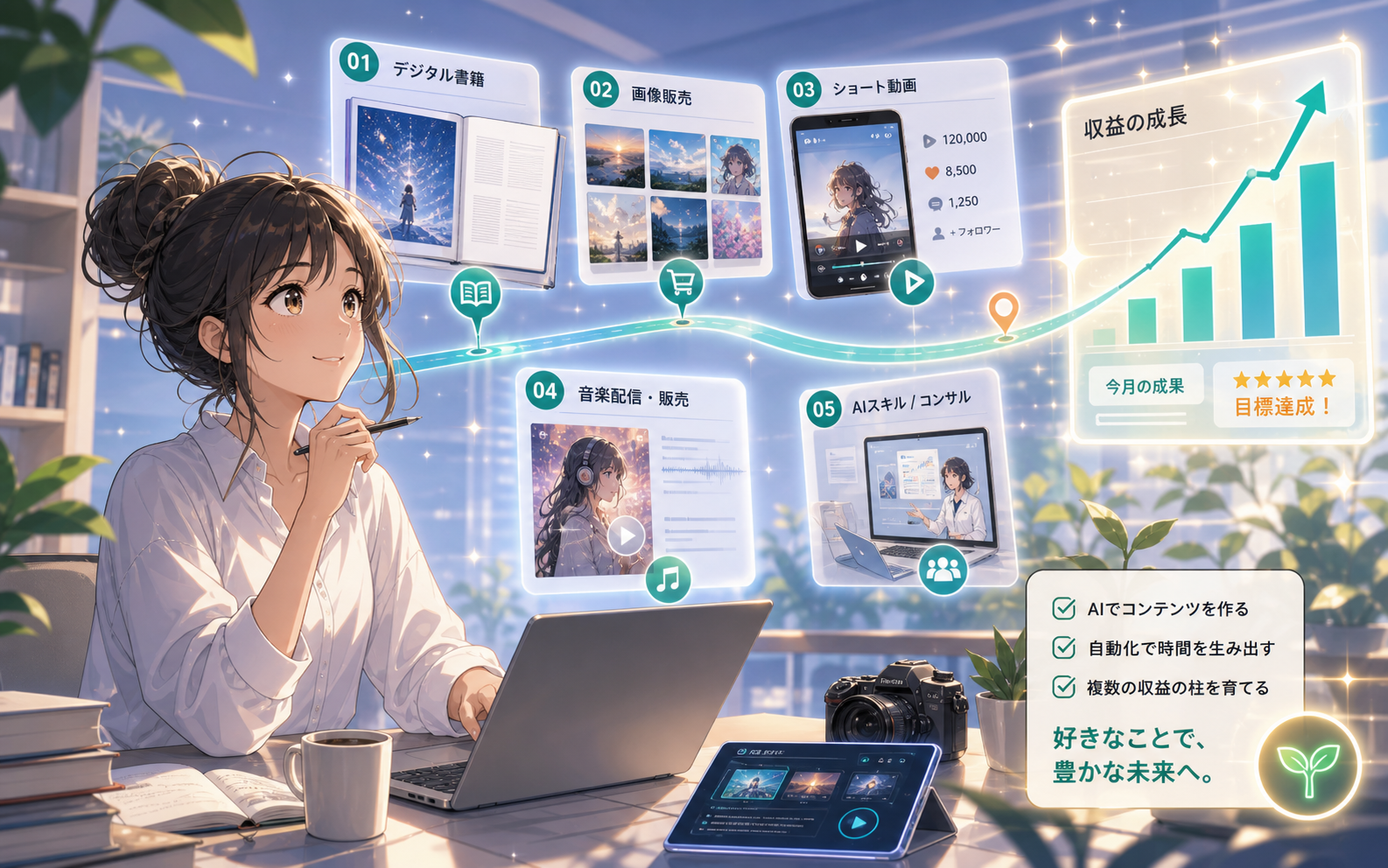 AI副業マネタイズ実践コース
