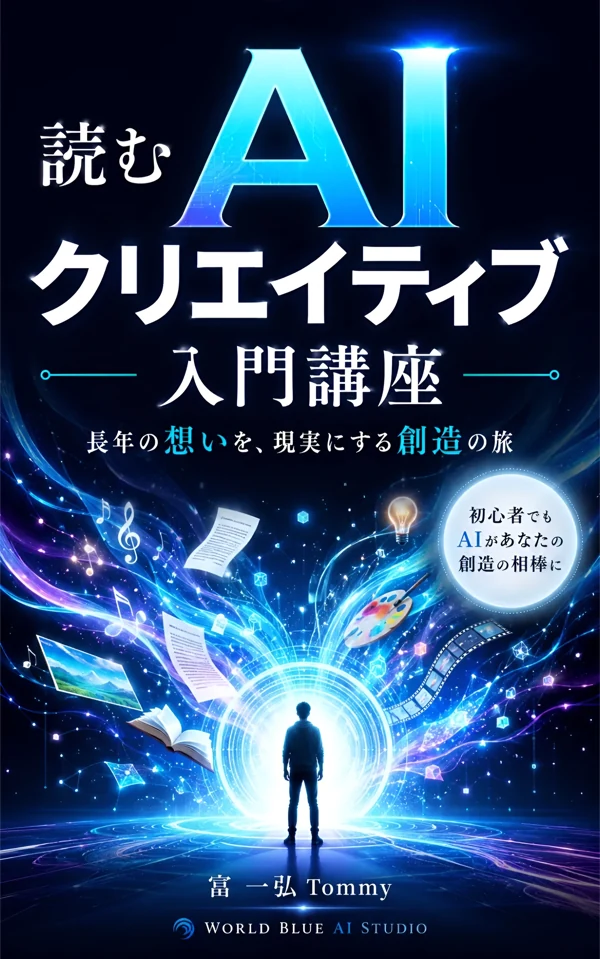 読むAIクリエイティブ入門講座: 長年の想いを、現実にする創造の旅 の表紙