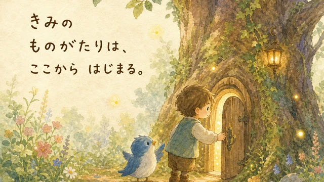 AI絵本制作講座のサンプルページ