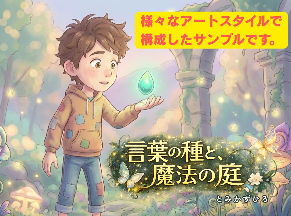 AIでつくる、あなただけの絵本講座のサンプル画像5