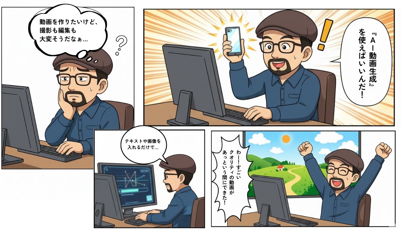 AI動画作成マスター講座の参考画像1